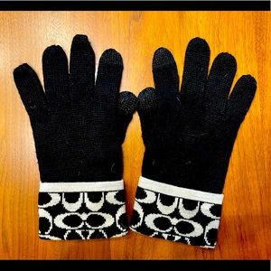 Coach Brand Touch Screen Gloves